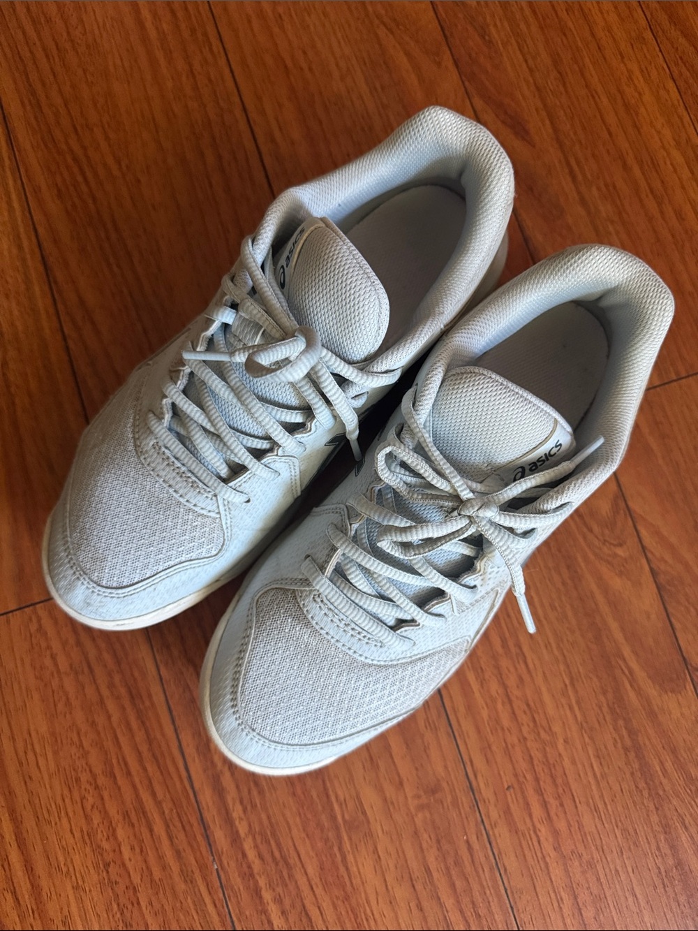 ASICS Light Blue Mesh pickleball Sneakers